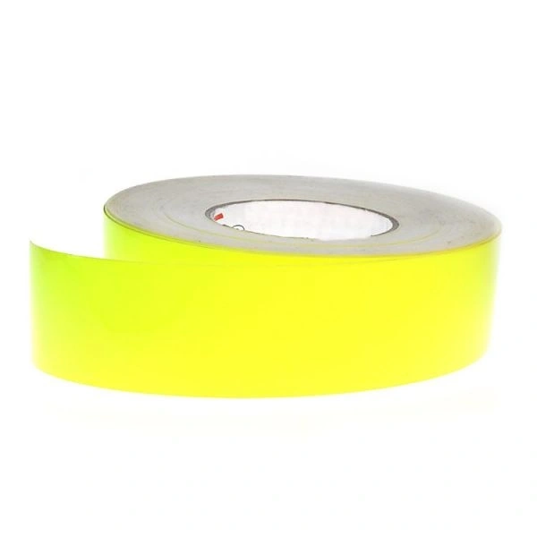 Yellow High Visibility Fluorescent Adheisive Tape 3M.